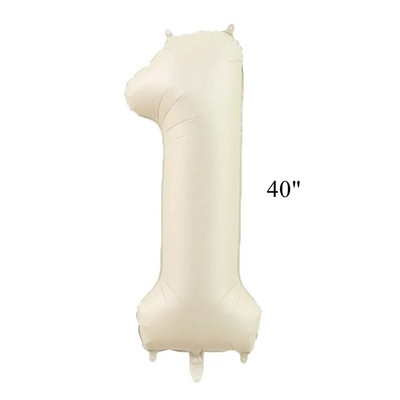 1 rinkinys 16 colių vintažiniai su gimtadienio laiškais balionai Retro smėlio spalvos kavos balionų rinkinys vaikams Suaugusiesiems Su gimtadienio vakarėlio dekoracija