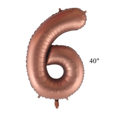 1 rinkinys 16 colių vintažiniai su gimtadienio laiškais balionai Retro smėlio spalvos kavos balionų rinkinys vaikams Suaugusiesiems Su gimtadienio vakarėlio dekoracija