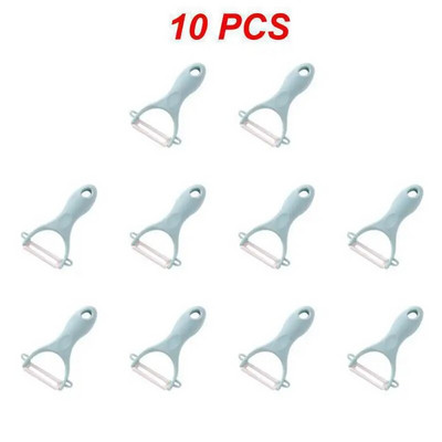 1–10 Vnt Keraminis daržovių skustukas, vaisius ir daržovių skustuvas Virtuvinis bulvių morkų agurkų skustukas Daugiafunkcis buitinis skustukas