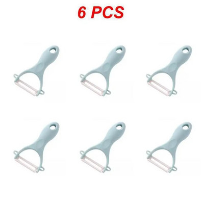 1–10 Vnt Keraminis daržovių skustukas, vaisius ir daržovių skustuvas Virtuvinis bulvių morkų agurkų skustukas Daugiafunkcis buitinis skustukas