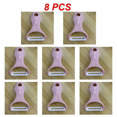 1–10 Vnt Keraminis daržovių skustukas, vaisius ir daržovių skustuvas Virtuvinis bulvių morkų agurkų skustukas Daugiafunkcis buitinis skustukas