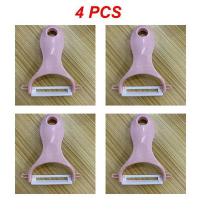 1–10 Vnt Keraminis daržovių skustukas, vaisius ir daržovių skustuvas Virtuvinis bulvių morkų agurkų skustukas Daugiafunkcis buitinis skustukas