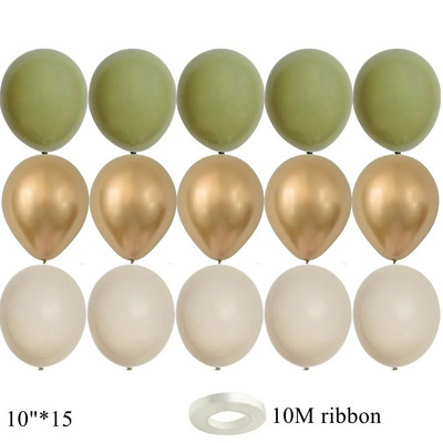 Balon vintage cu număr verde de 32/40 inch cu set de baloane verzi retro pentru decorațiuni pentru petrecerea de la mulți ani aprovizionare pentru baby shower