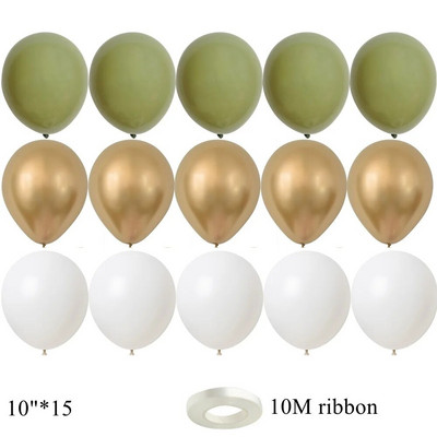 Balon vintage cu număr verde de 32/40 inch cu set de baloane verzi retro pentru decorațiuni pentru petrecerea de la mulți ani aprovizionare pentru baby shower