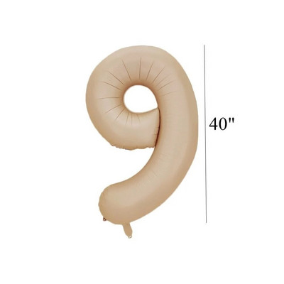 1 rinkinio senovinių balionų rinkinys, žalia karamelė su 40 colių numerio balionu vaikams su gimtadienio vakarėliu papuošti „pasidaryk pats“ vestuvėms