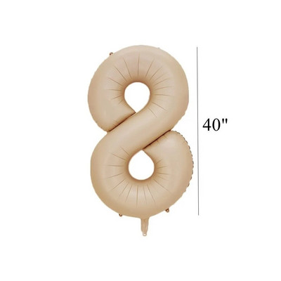 1 rinkinio senovinių balionų rinkinys, žalia karamelė su 40 colių numerio balionu vaikams su gimtadienio vakarėliu papuošti „pasidaryk pats“ vestuvėms