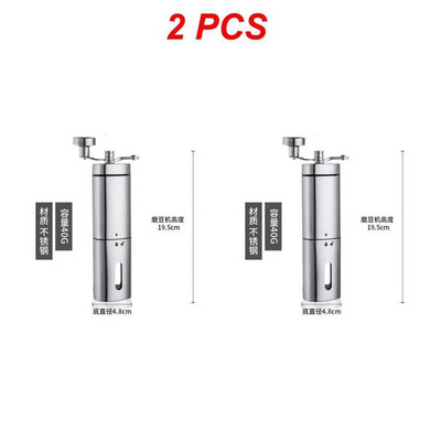 1/2 KOM HIKUUI Ručni mlinac za kavu 30/40 g Periva keramička jezgra Domaća kuhinja Mini ručni mlin za kavu Koristan alat za kućanstvo