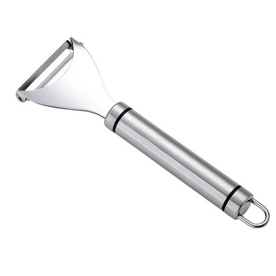 1db Zöldséghámozó Éles burgonyahámozó rozsdamentes acél zöldség-gyümölcshámozó uborka sárgarépa reszelő konyhai kütyük