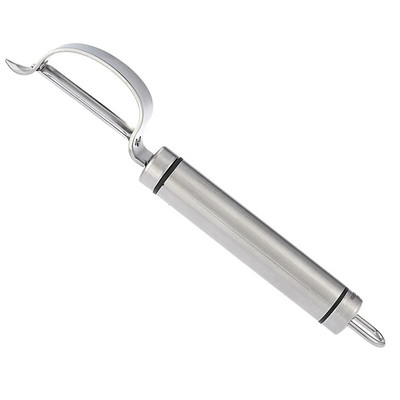 1db Zöldséghámozó Éles burgonyahámozó rozsdamentes acél zöldség-gyümölcshámozó uborka sárgarépa reszelő konyhai kütyük