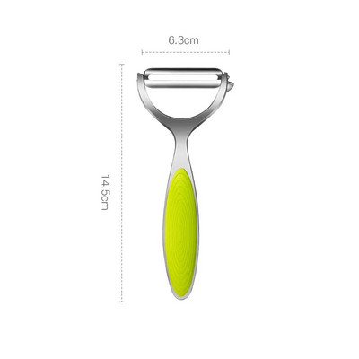 Gyümölcs- és zöldséghámozó, ötvözetből készült éles hámozó ergonomikus biztonsággal a burgonyarépa-reszelő hámozó konyhai tartozékokhoz