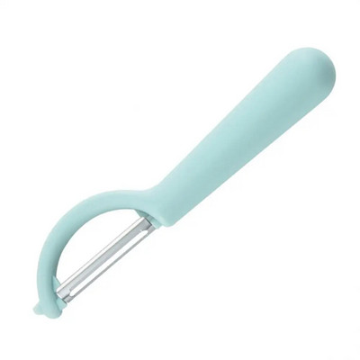 1/2/3 DB rozsdamentes acél hámozó kés gyümölcs zöldség burgonya hámozó kés szilikon nyelű háztartási többfunkciós hámozó