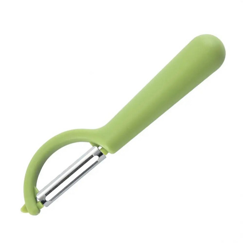 1/2/3 DB rozsdamentes acél hámozó kés gyümölcs zöldség burgonya hámozó kés szilikon nyelű háztartási többfunkciós hámozó