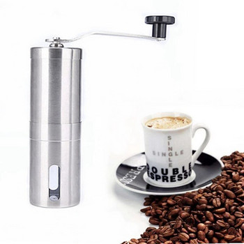Μηχανή καφέ χειρός 1 τεμαχίου Μύλος καφέ από ανοξείδωτο ατσάλι Creative New Triangle οικιακός μύλος για καφέ Φορητό