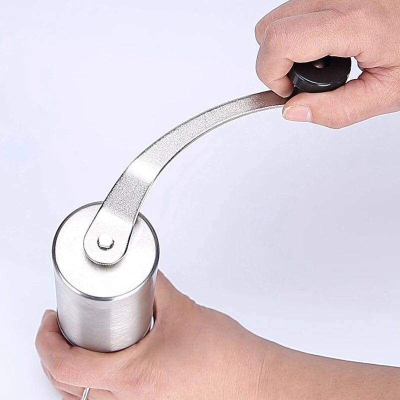 1-dijelni ručni aparat za kavu Mlin od nehrđajućeg čelika Posuđe za kavu Kreativni novi trokutasti kućanski ručni mlin Posuđe za kavu Prijenosno