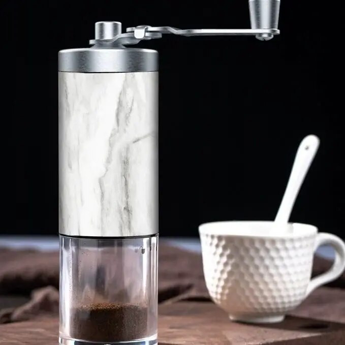 Rokas pārnēsājamas kafijas dzirnaviņas kafijas dzirnaviņas nerūsējošā tērauda rokas dzirnaviņas kafijas automāts maza mājsaimniecība