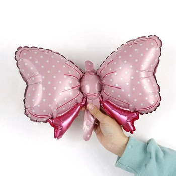 6 бр. Disney Minnie Bow балон папийонка розов балон мини балон лък сватба булка душ момиче подарък балон декорация