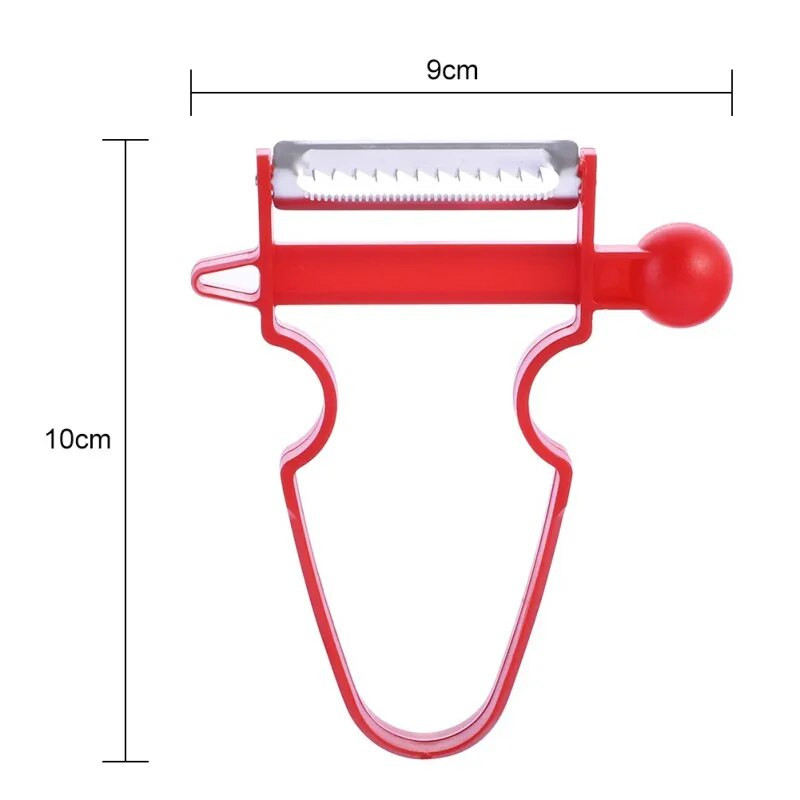 3 τεμ. Πολλαπλών τεμαχιστών τεμαχιστές αποφλοιωτής κοπής Αξεσουάρ φλούδας από ανοξείδωτο ατσάλι Magic Trio Peeler Set Εργαλεία κουζίνας