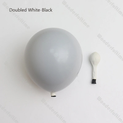 5/10/12/18 инча удвоени балони декорация двойно руж голо прашно розово розово злато балон гирлянд арка комплект Направи си сам Baby Shower декор