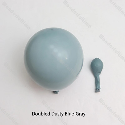 5/10/12/18 инча удвоени балони декорация двойно руж голо прашно розово розово злато балон гирлянд арка комплект Направи си сам Baby Shower декор