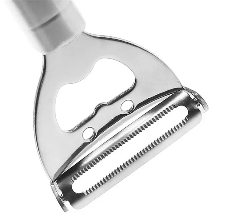 nerūdijančio plieno vaisių lupimo peilis obuolių obliavimo staklės bulvių skustukas virtuvės įrankiai daržovės melionų grandymo plokštumos butelių atidarytuvas