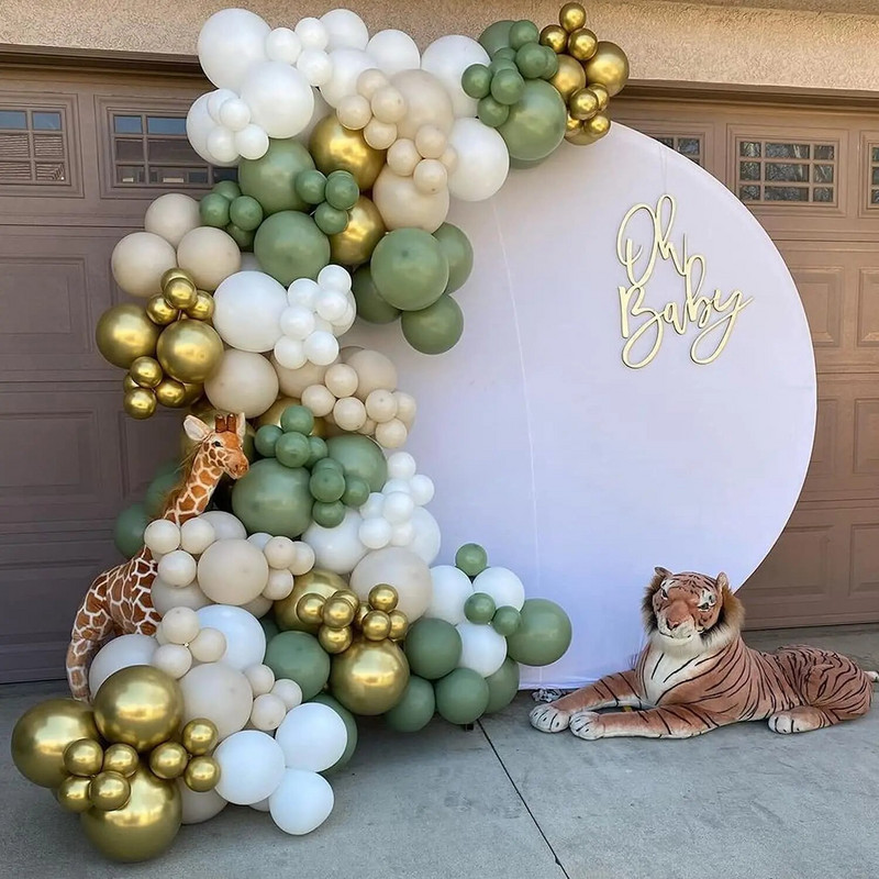 Krem smeđe, bijeli baloni od pijeska, ružičasti mat bež balon s lukom Vjenčanje, svadbeni tuš Dekoracija dječjeg rođendana, zračni balon s helijem