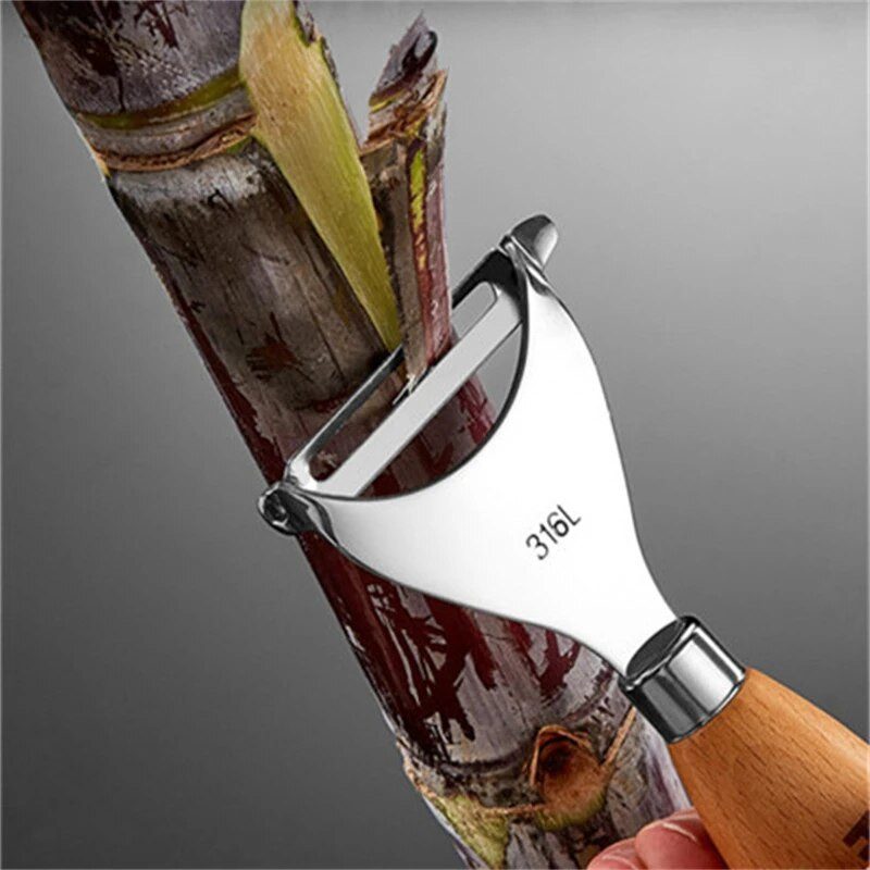 Белачка за зеленчуци от неръждаема стомана 316 Мешници за царевица Плодове Кухненски робот Резачка Резачка Ножове за белене Кухненски инструменти Джаджа