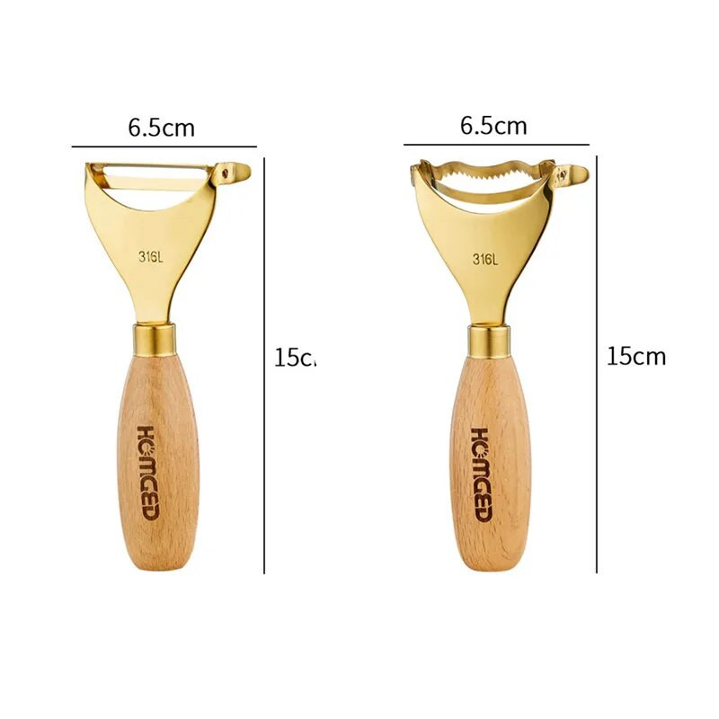 Белачка за зеленчуци от неръждаема стомана 316 Мешници за царевица Плодове Кухненски робот Резачка Резачка Ножове за белене Кухненски инструменти Джаджа
