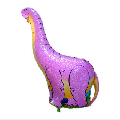 1 vnt 4D vaikščiojantis dinozaurų folija balionas berniukas gyvūnas vaikams dinozaurų gimtadienio miško vakarėlio puošmena