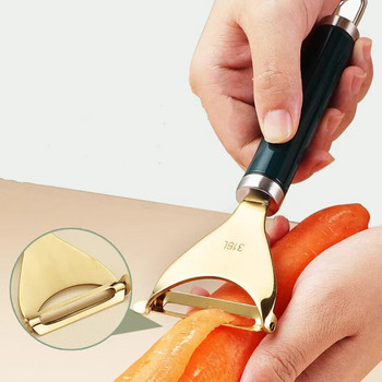 Белачка за царевица от неръждаема стомана Машинка за почистване на плодове и зеленчуци Картофи Чопър Резачка Нож за белене Кухненски инструменти Аксесоари