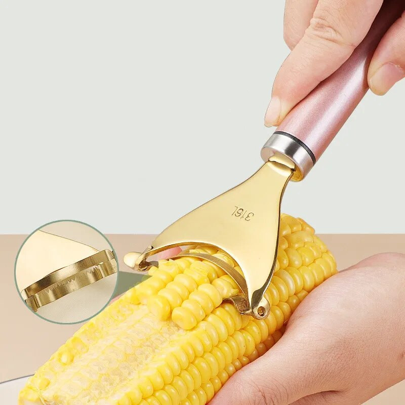 Gulilica za kukuruz od nehrđajućeg čelika Vrtilica za voće i povrće Skidač za krumpir Sjeckalica za rezanje Nož za guljenje Kuhinjski alati Pribor