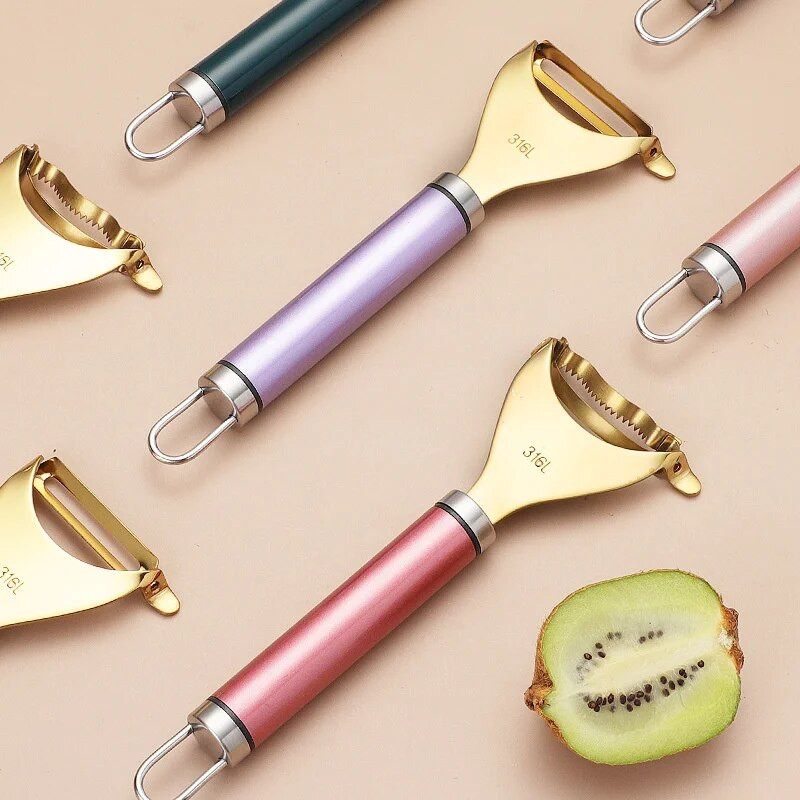 Gulilica za kukuruz od nehrđajućeg čelika Vrtilica za voće i povrće Skidač za krumpir Sjeckalica za rezanje Nož za guljenje Kuhinjski alati Pribor