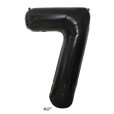 1 комплект кула от златни черни балони с фолиен балон с черни числа 1-9 за мъже 30 40 50 60 Декорации за рожден ден Подаръци Направи си сам