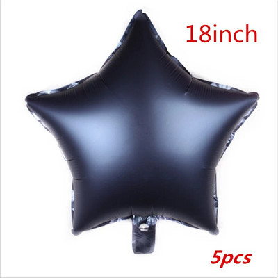 18 colių metalinės penkiakampės žvaigždės aliuminio plėvelės baliono gimtadienio vakarėlis , vestuvių dekoravimas , kūdikių vakarėlis , jubiliejus , Kalėdos