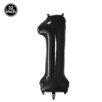 Balionas 1 Numeris Balionai Laukiniai Vienas Žalias Gaublys Mėlynas Figūra 1 Gimtadienis Didelis Didelis 32 colių Raudona Rožė Auksinė Sidabrinė Juoda Spalvinga