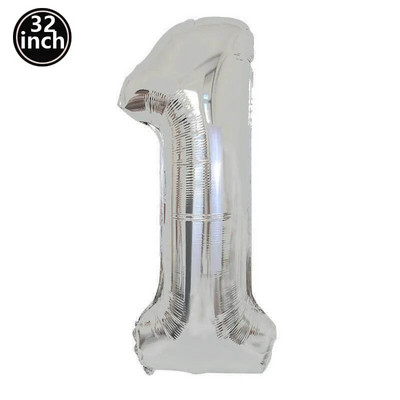 Balionas 1 Numeris Balionai Laukiniai Vienas Žalias Gaublys Mėlynas Figūra 1 Gimtadienis Didelis Didelis 32 colių Raudona Rožė Auksinė Sidabrinė Juoda Spalvinga