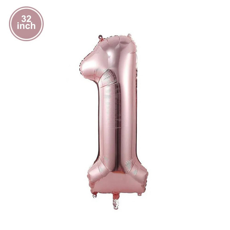 Balionas 1 Numeris Balionai Laukiniai Vienas Žalias Gaublys Mėlynas Figūra 1 Gimtadienis Didelis Didelis 32 colių Raudona Rožė Auksinė Sidabrinė Juoda Spalvinga