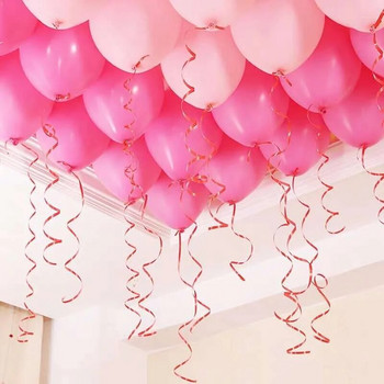 1 БР. 100 ярда вързани балонни ленти за лазерно кърлинг Ленти Направи си сам сватбена коледна декорация Аксесоари за лъкове Опаковка за подарък 5 мм
