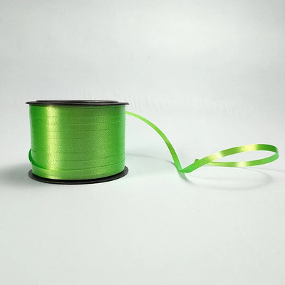 1 БР. 100 ярда вързани балонни ленти за лазерно кърлинг Ленти Направи си сам сватбена коледна декорация Аксесоари за лъкове Опаковка за подарък 5 мм