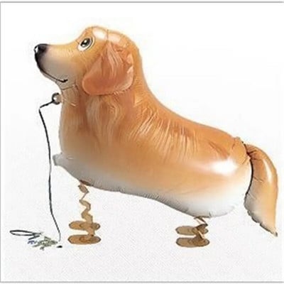 Разхождащи се животни, кучета, динозаври, лъвове, тигри, балони от алуминиево фолио, декорации за годишнина на бебето с хелий