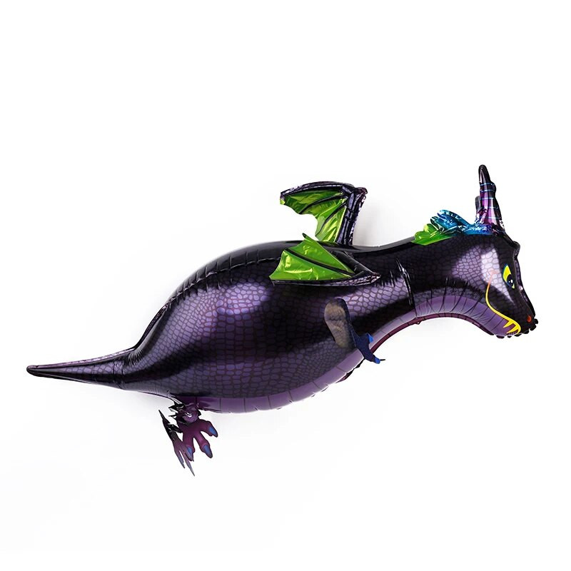 Разхождащи се животни, кучета, динозаври, лъвове, тигри, балони от алуминиево фолио, декорации за годишнина на бебето с хелий