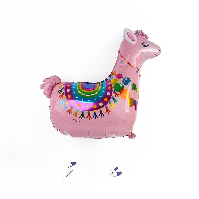 Разхождащи се животни, кучета, динозаври, лъвове, тигри, балони от алуминиево фолио, декорации за годишнина на бебето с хелий