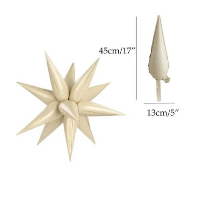 6/12kom crno-srebrnih šarenih vodenih kapljica balona eksplozije zvijezda folija balona za rođendansko vjenčanje božićne dekoracije