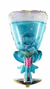 Születésnapi parti dekoráció léggömb pezsgősüveg csésze alumínium fólia léggömb borospohár esküvői ajándék léggömb dekorációs kellékek