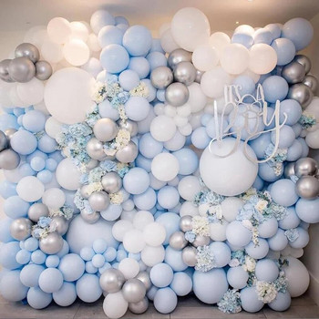 30 τμχ Μακαρόν 5/10 ιντσών Χρώμα παστέλ ζαχαρωτά μπαλόνια λατέξ στρογγυλά μπαλόνια ηλίου για πάρτι γενεθλίων γαμήλιο ντους