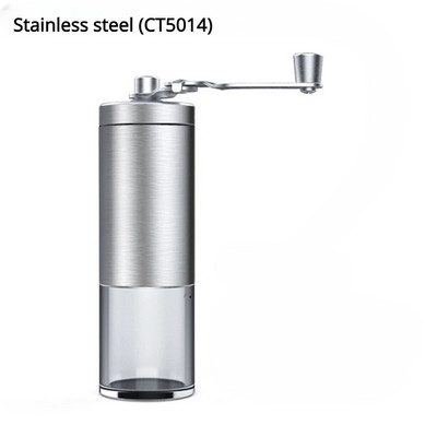 Ručni mlin za kavu Ručni mlin za kavu, prijenosni ručni mlin za zrna od nehrđajućeg čelika, mlin za kavu, kampiranje putovanja kućni ured