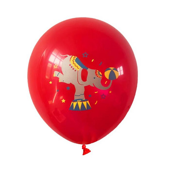 Балон за парти за рожден ден на циркова тематика, комплект латексови балони с магия на клоун, украса за сцени на карнавално парти, 10 бр. на партида