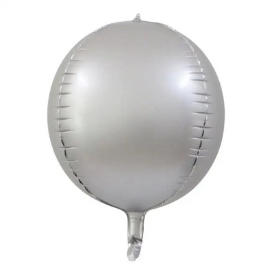 1 бр. 22/32 инча розово злато, розово сребро, 4D кръгли фолийни балони, сватба, рожден ден, украса за парти, хелий, бордо, глобуси, играчки с балони