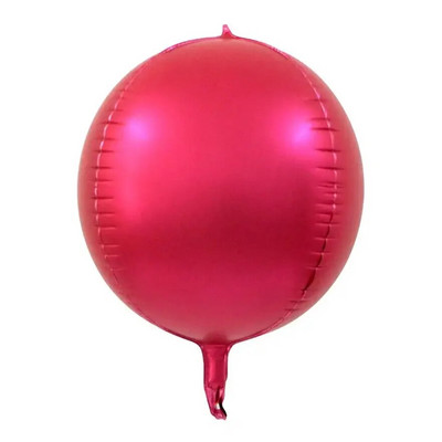 1 бр. 22/32 инча розово злато, розово сребро, 4D кръгли фолийни балони, сватба, рожден ден, украса за парти, хелий, бордо, глобуси, играчки с балони