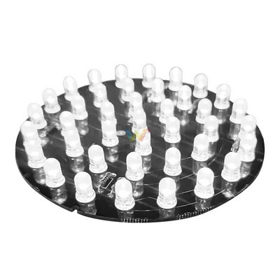 WDM кръгла форма DC12V 100 mm светофарна платка PCB с лаково покритие с тройна защита