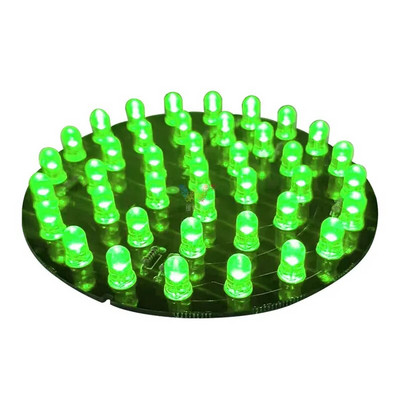 WDM кръгла форма DC12V 100 mm светофарна платка PCB с лаково покритие с тройна защита